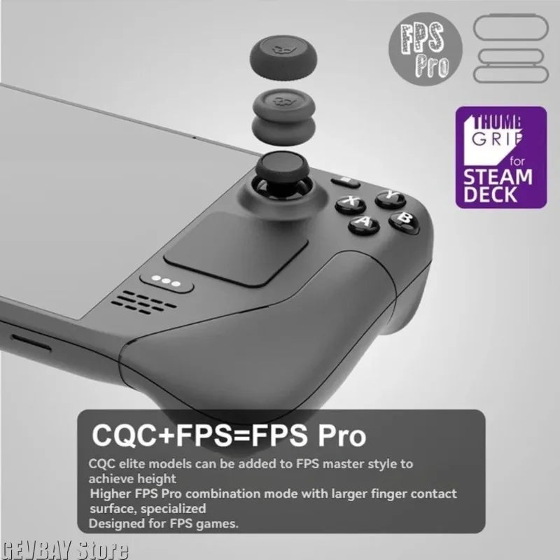 6Pcs Skull & Co FPS CQC Thumb Grip Caps Anti-Slip Joystick C