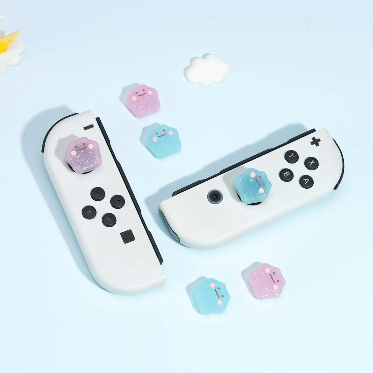 Silicone Rubber Thumb Stick Grip Cap Joystick Soft Cover For