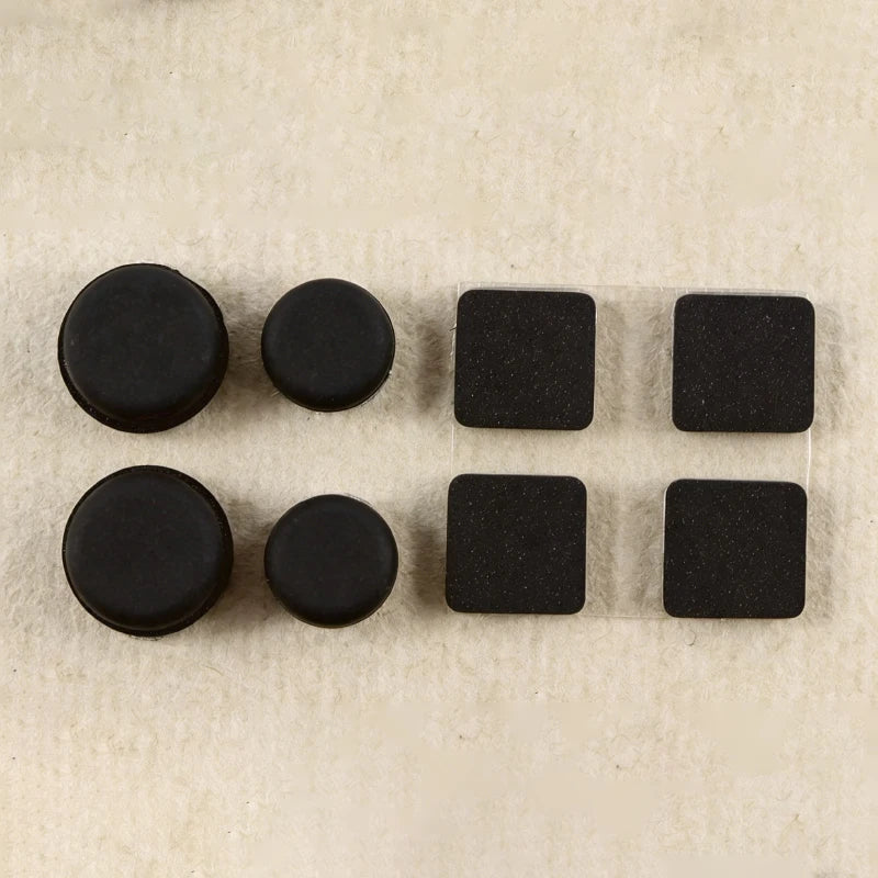 1/2Sets Screw Hole Dustproof Rubber Plug Feet Cover Suitable For 3DS XL/LL Console Bottom Rubber Cushion Replacement Parts