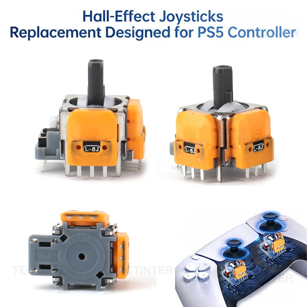 Replacement Hall Effect Joystick For PS5 Controller Gamepad 