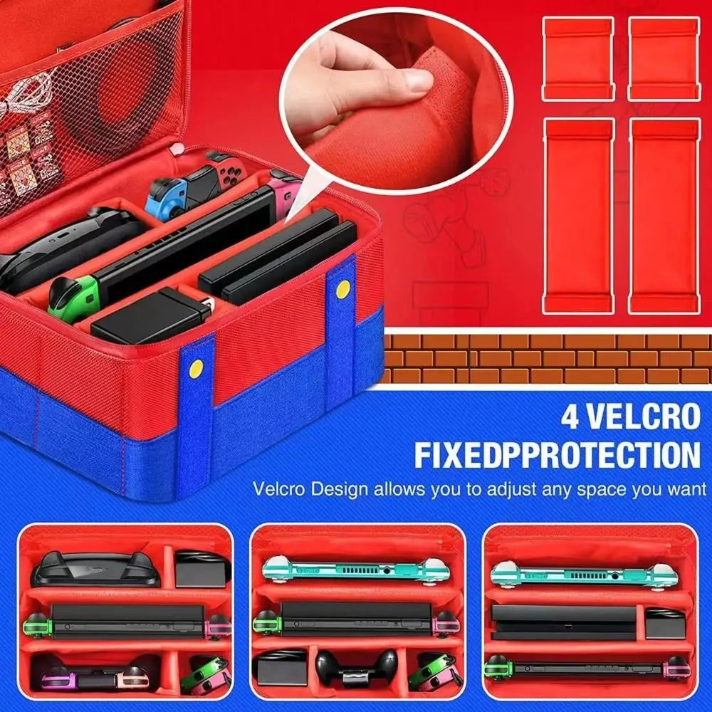 Large Carrying Protective Case for Nintendo Switch OLED Cons