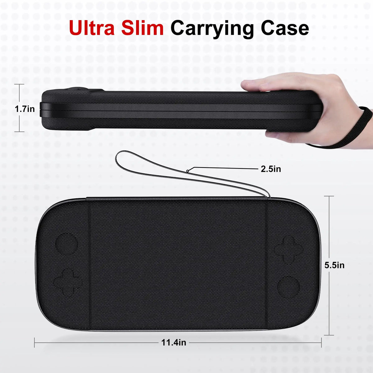 Case for Switch 2 2025 Hard Shell Travel Case with 12 Game C