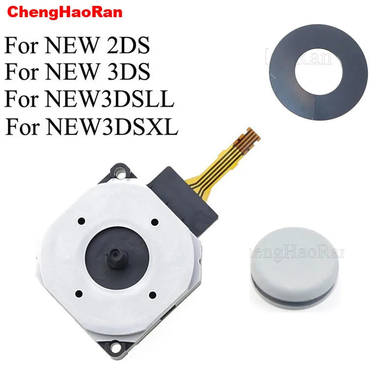 1Set 3D Analog Joystick Thumb Stick Replacement Parts For New 3DS New 2DS XL 3DS XL for NEW 3DS XL LL 2DS XL LL Console