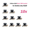 2/4/10pcs K-Silver JS19 TMR Joystick for Nintendo Switch NS OLED JoyCon for NS Lite Replacement 3D Analog Thumbstick w Tool Kit