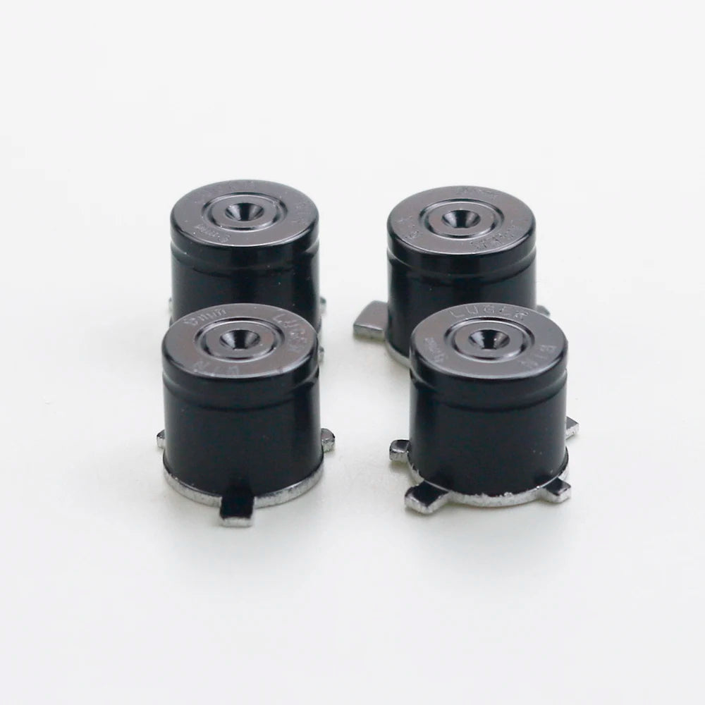 Metal Aluminum Analog Thumbsticks Joystick Cap Action Direction Keys Dpad ABXY Buttons For PS5 Controller