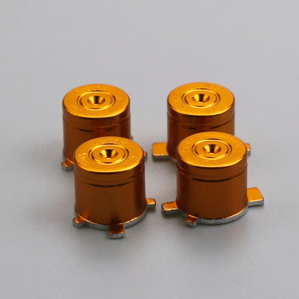 Metal Aluminum Analog Thumbsticks Joystick Cap Action Direction Keys Dpad ABXY Buttons For PS5 Controller