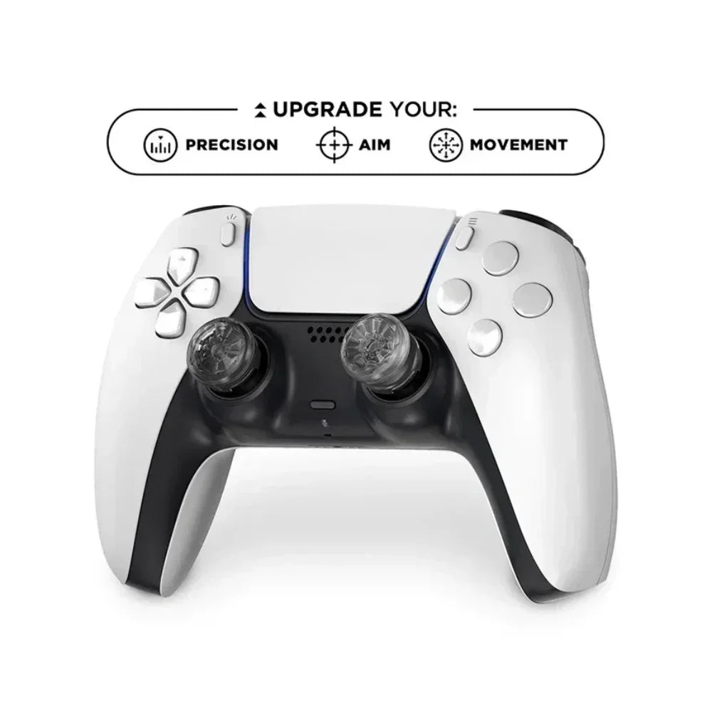 2PCS Freek Galaxy High-Rise Analog Stick Thumb Grip for PS4 PS5 Controller - FPS Performance Joystick Silicone cap