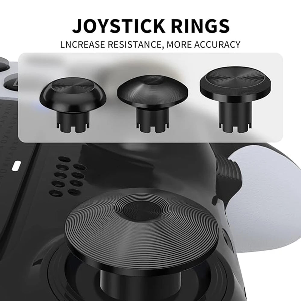 2024 NEW Metal Thumbsticks for PS5 PS4 Controller Buttons 3D