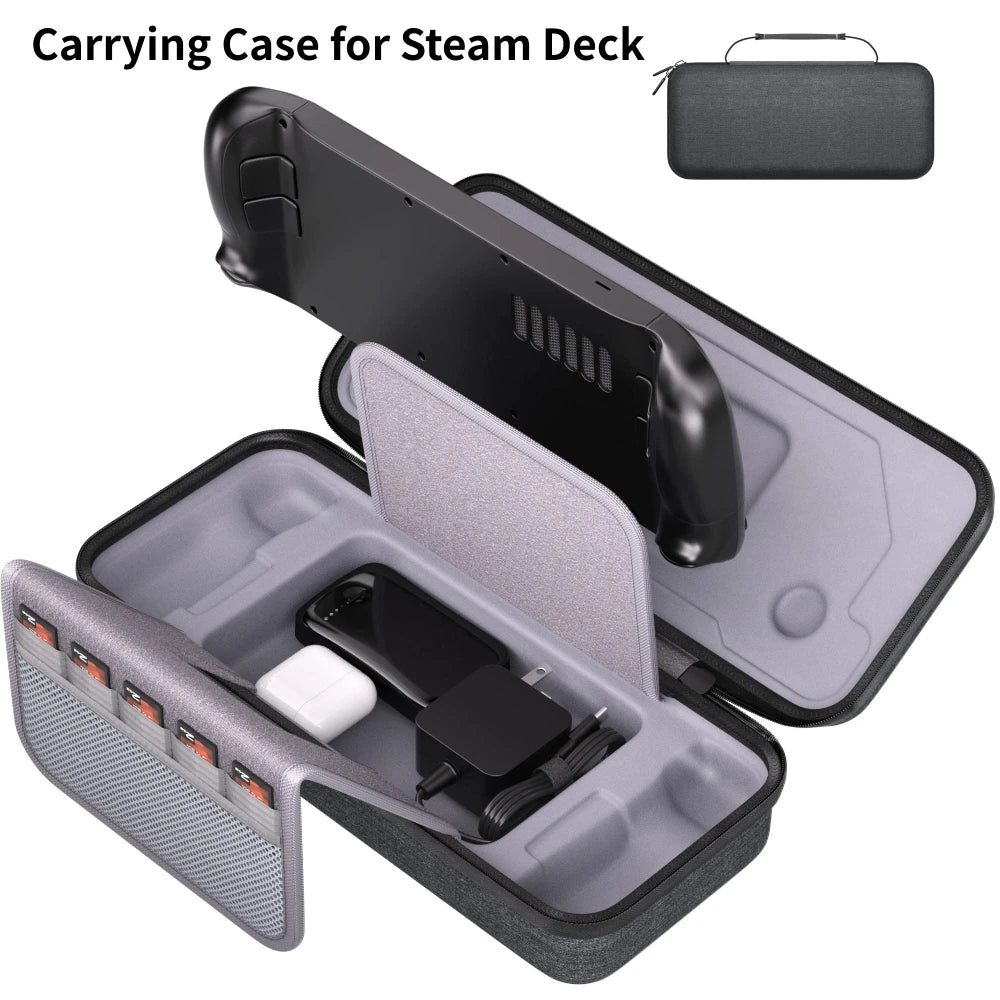 Carrying Case for Steam Deck Game Console Portable Storage B
