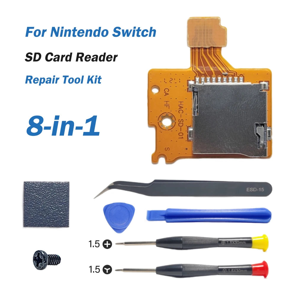 1/5/10pcs SD Card Reader Slot Memory Card Slot Socket for Ni