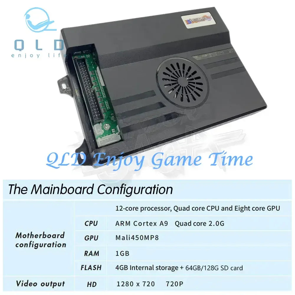 128GB 3D Pandora Saga EX2 Arcade Box 10888 in 1 For DIY Kit 