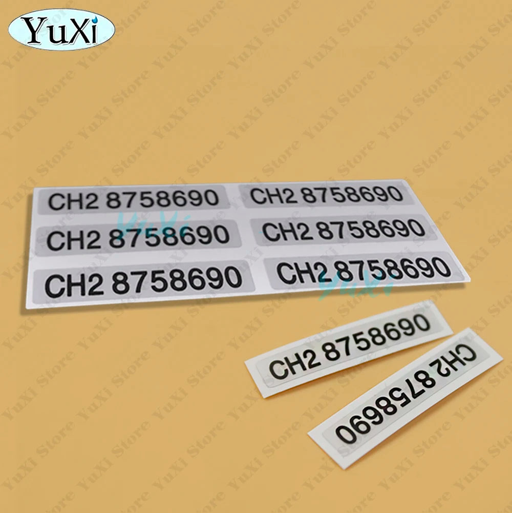 Serial Number Sticker Back Shell Label For GB GBC GBP For Ga