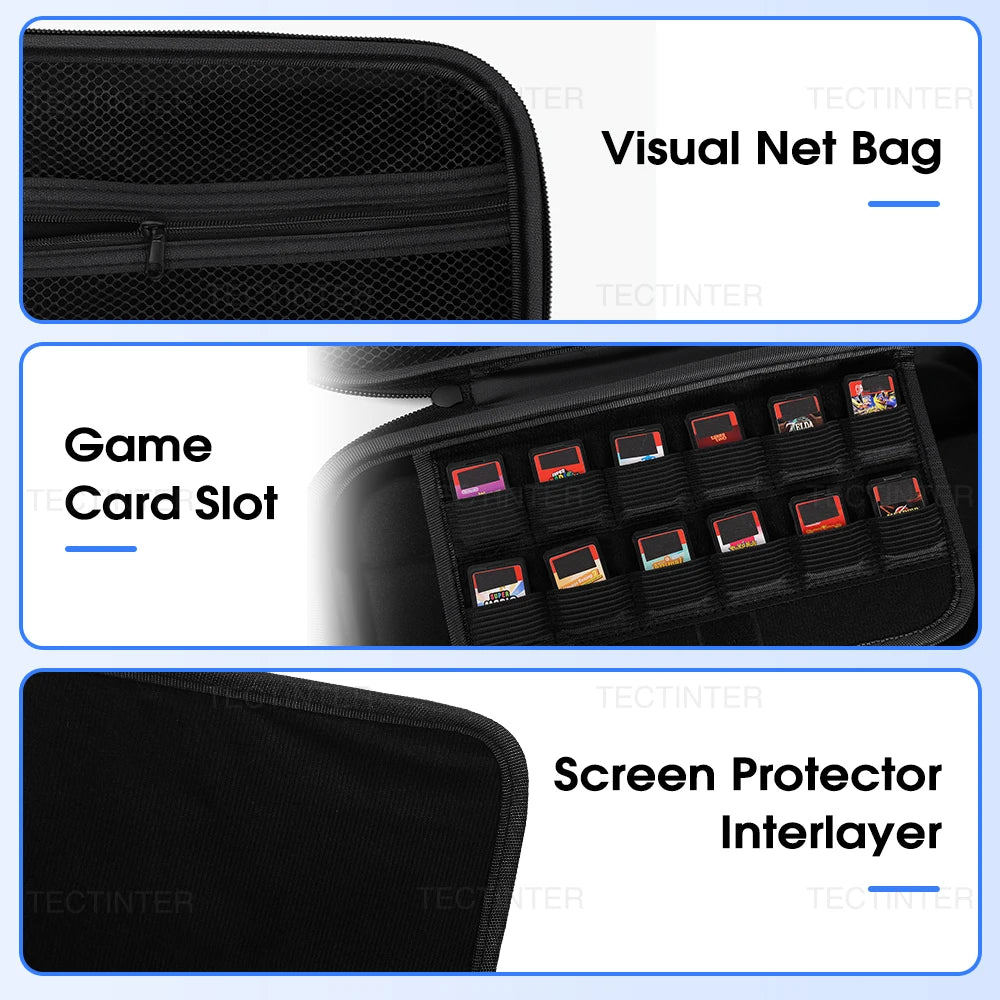 Portable Carrying Case for Nintendo Switch 2 Console Large S