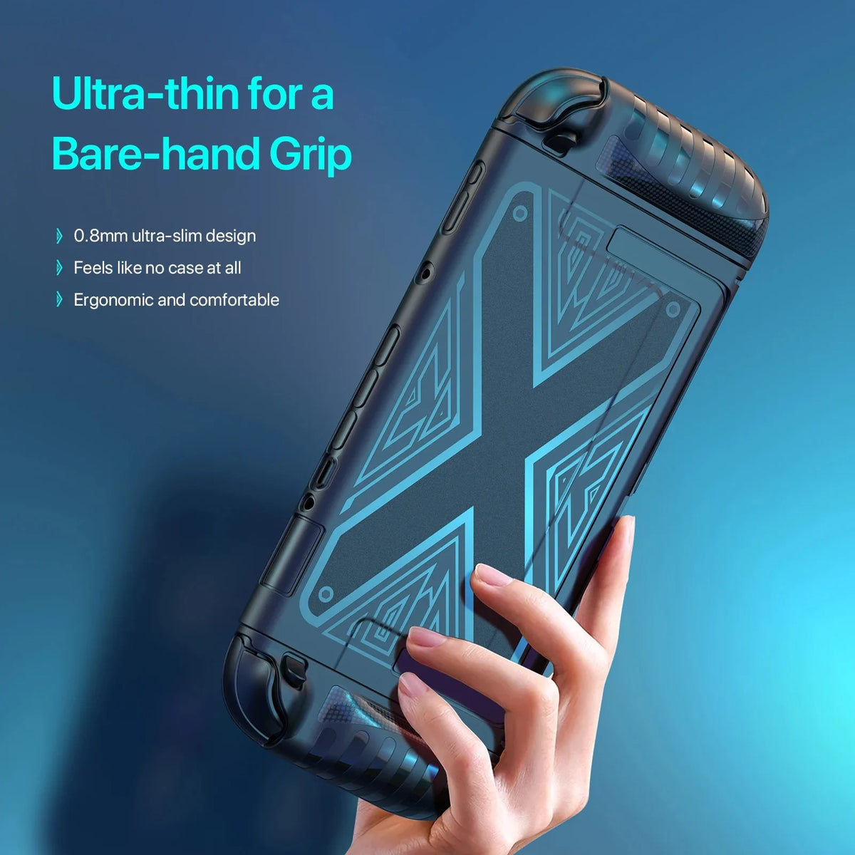 TPU+PC Split Design Case Protection Hand Shell Anti-Drop Han
