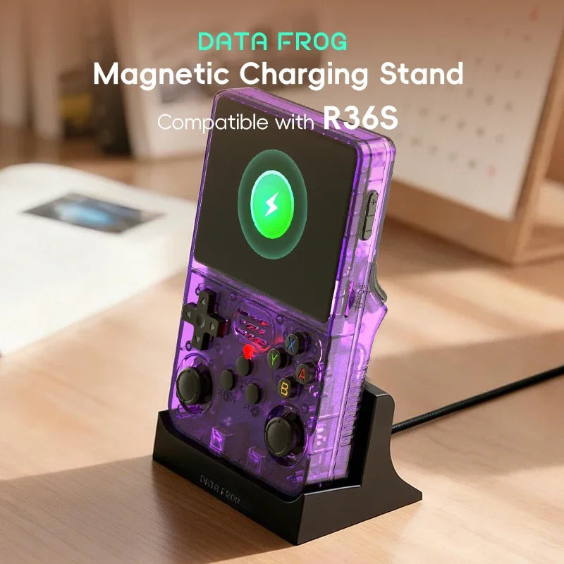 Data Frog R36S Charging Dock Stand Magnetic Type-C Desktop C