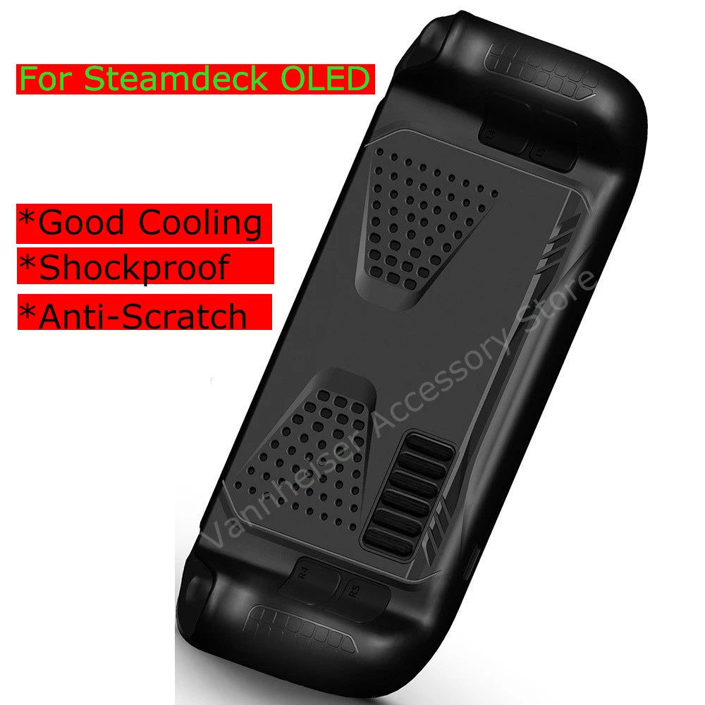 For Steam Deck OLED Protective Case Thickening Silicone Acce