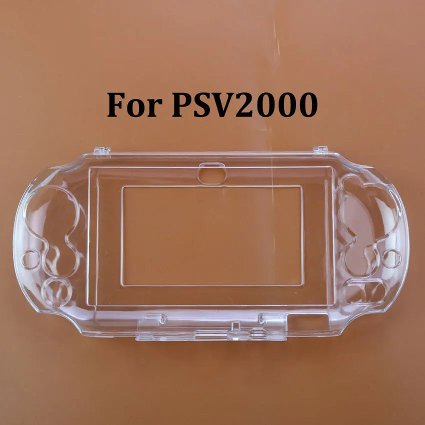 JCD Plastic Clear Crystal Protective Hard Shell Skin Case Cover For PS Vita PSV PSP GO 1000 2000 3000 Console