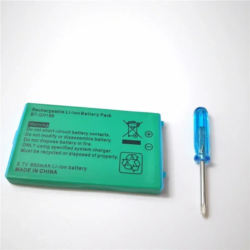 GBASP Battery 3.7V 850mAh Rechargeable Battery for Nintendo 