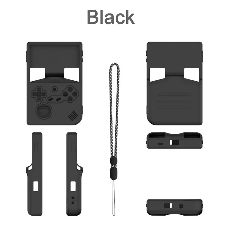 Silicone Case for RG40XXV Handheld Game Console Anti-Scratch / Washable Silicone Protective Cover for Anbernic RG40XX V