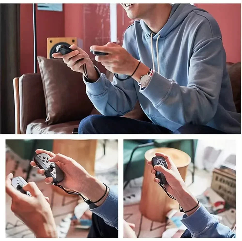2PCS Wireless Gamepad Switch Controller Joystick Wrist Strap