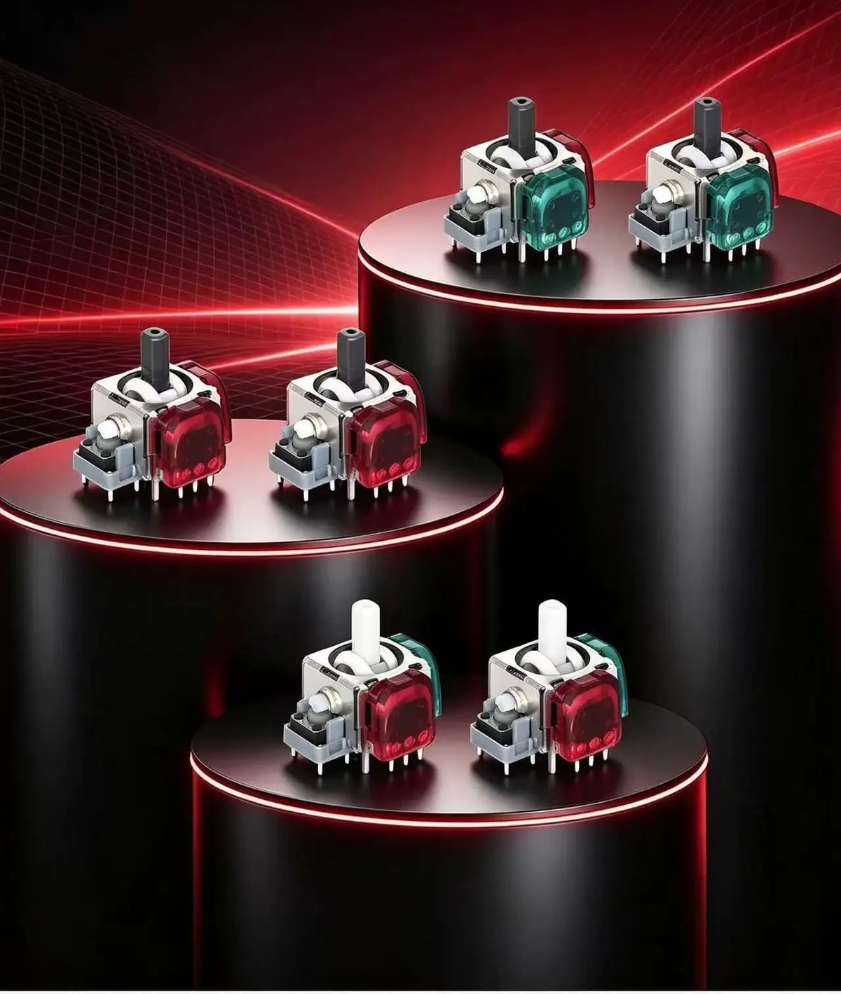 1/2PCS 3rd Gen TMR Electromagnetic Joystick RS13 MAX 3D Anal