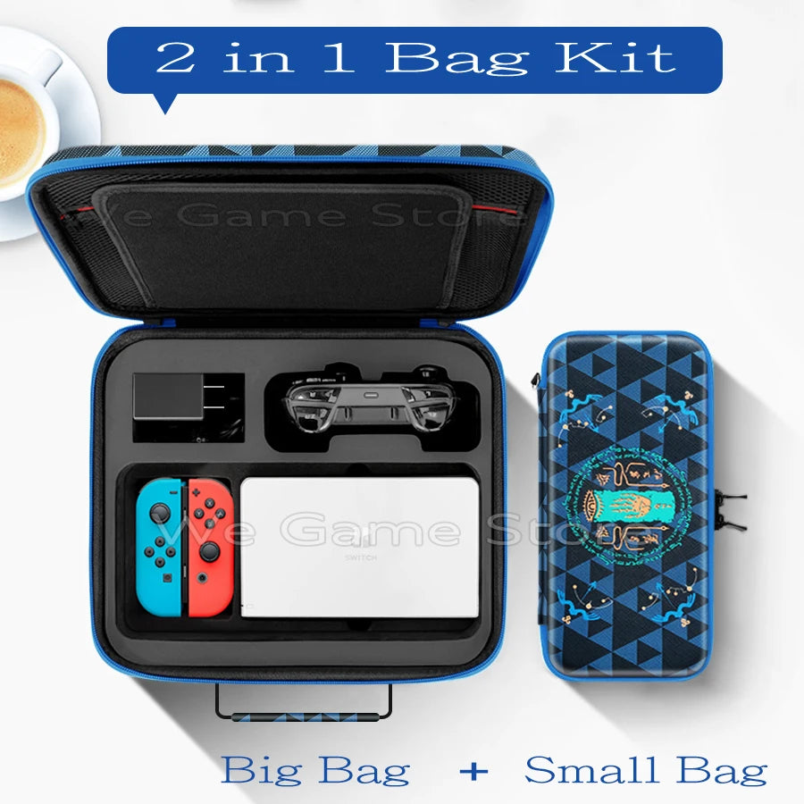 Travel Carrying Case For Nintendo Switch OLED Console Gaming