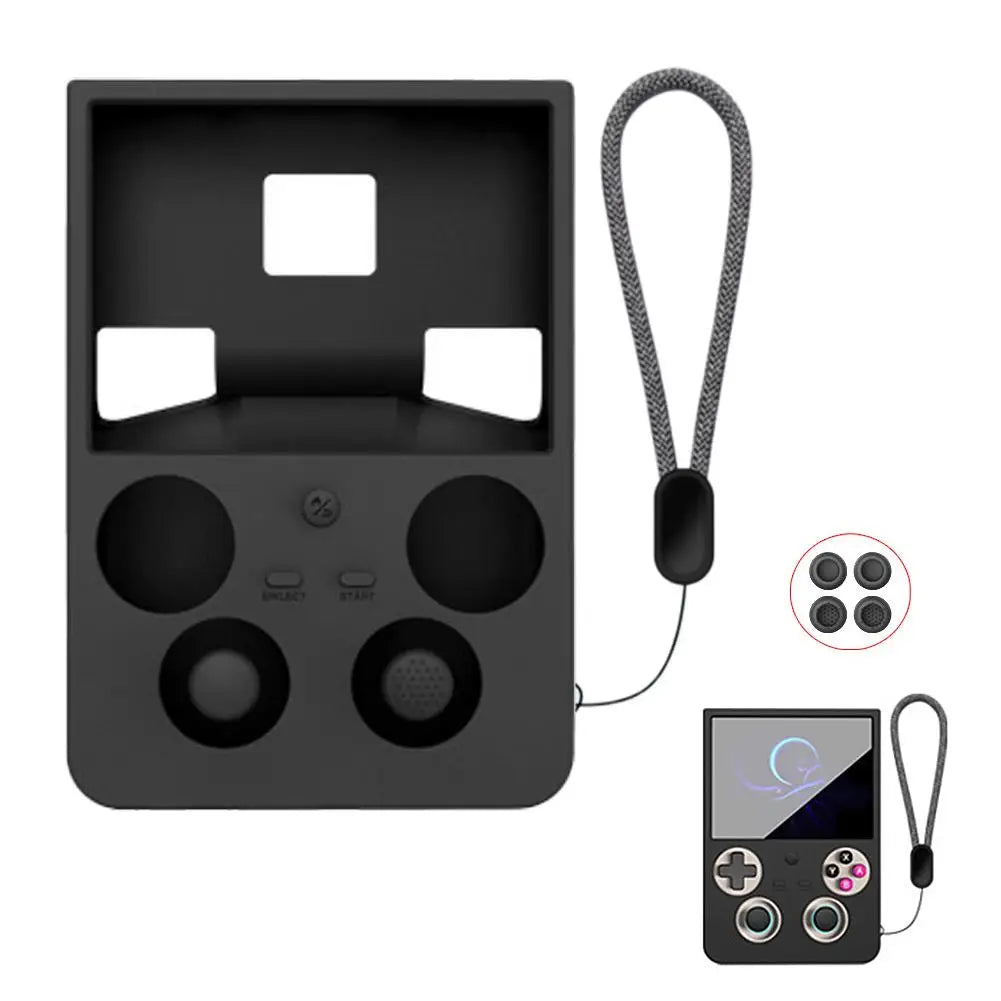 For ANBERNIC RG 477V Protective Case Cover Handheld Game Console Accessories Silicone Anti Fall Dust-proof Protective Shell