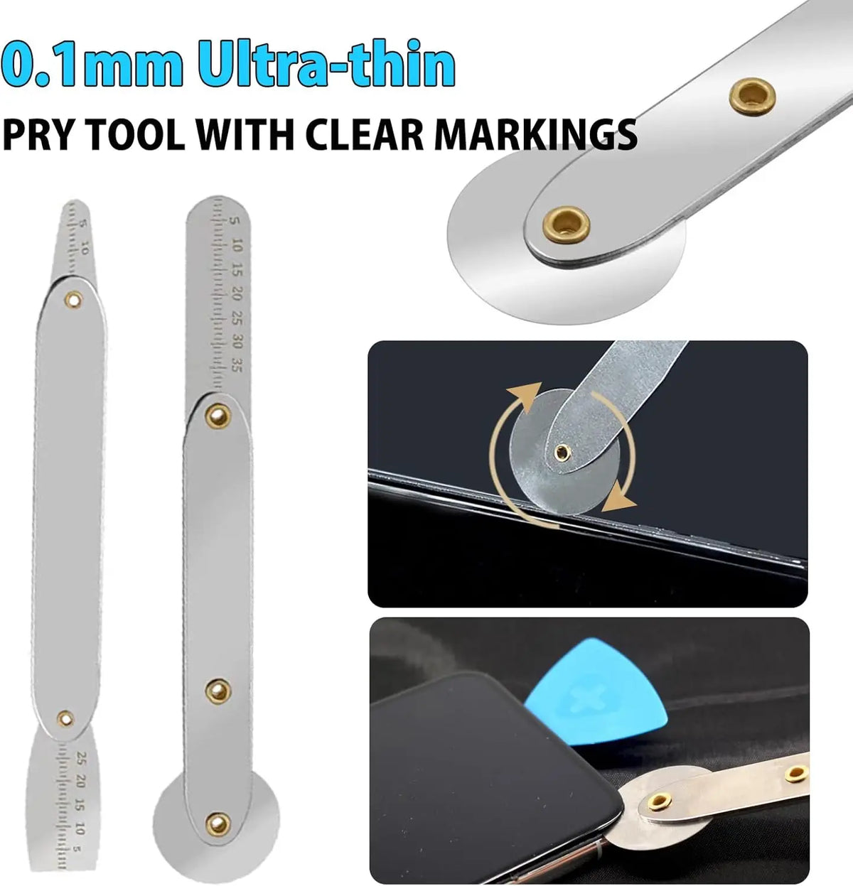 Spudger Pry Tool Kit Metal Spudger Ultra-Thin Prying Opening