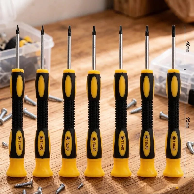 Original 7-in-1 Torx Screwdriver Set T3 T4 T5 T6 T7 T8 T10 f