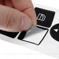 1 Pcs Car Window Control Switch Button Repair Stickers Deaca