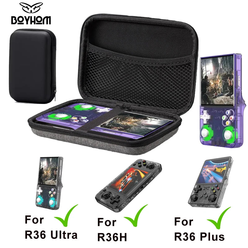 Original BOYHOM R36S R36 Ultra Handheld Console Case EVA Sho