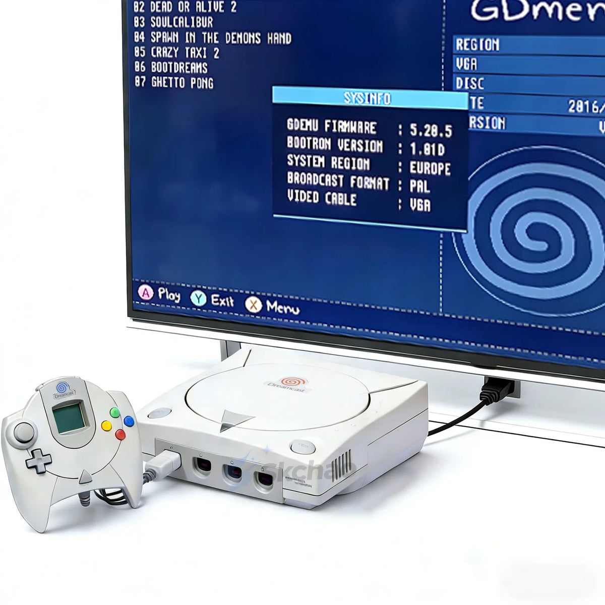 Original GDEMU V5.20.5/5.15b For SEGA Dreamcast Optical Driv
