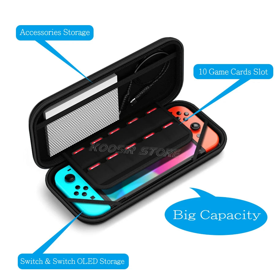 Nintend Switch / OLED EVA Carrying Case Protective Shell Han