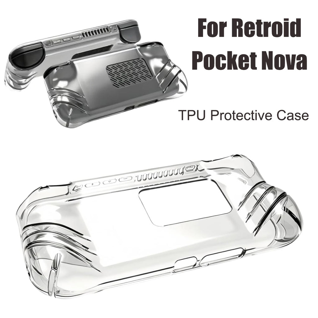 For Retroid Pocket Nova TPU Protective Case Clear Case Trans