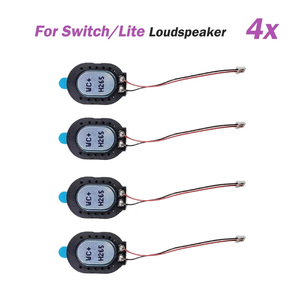 2/4/10pcs Loudspeaker for Nintendo Switch Lite OLED Console Replacement Speaker with Flex Original Built-in Speaker Loud Speaker
