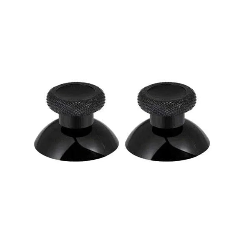2pcs Black Replacement Joysticks for PS5 PS4 Xbox One Controller Repair 3D Analog Stick Joystick Grip Cap for PlayStation
