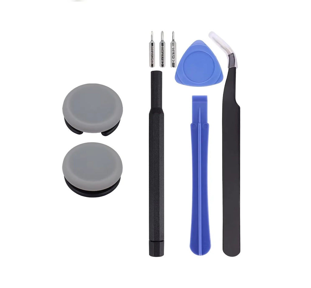 Analog Stick Cap Replacement 2Pcs for Nintendo 2DS 3DS 3DSXL 3DSLL New 3DS Anti-Slip Circle Pad Joystick Repair Parts