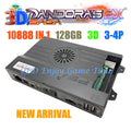 128GB 3D Pandora Saga EX2 Arcade Box 10888 in 1 For DIY Kit 
