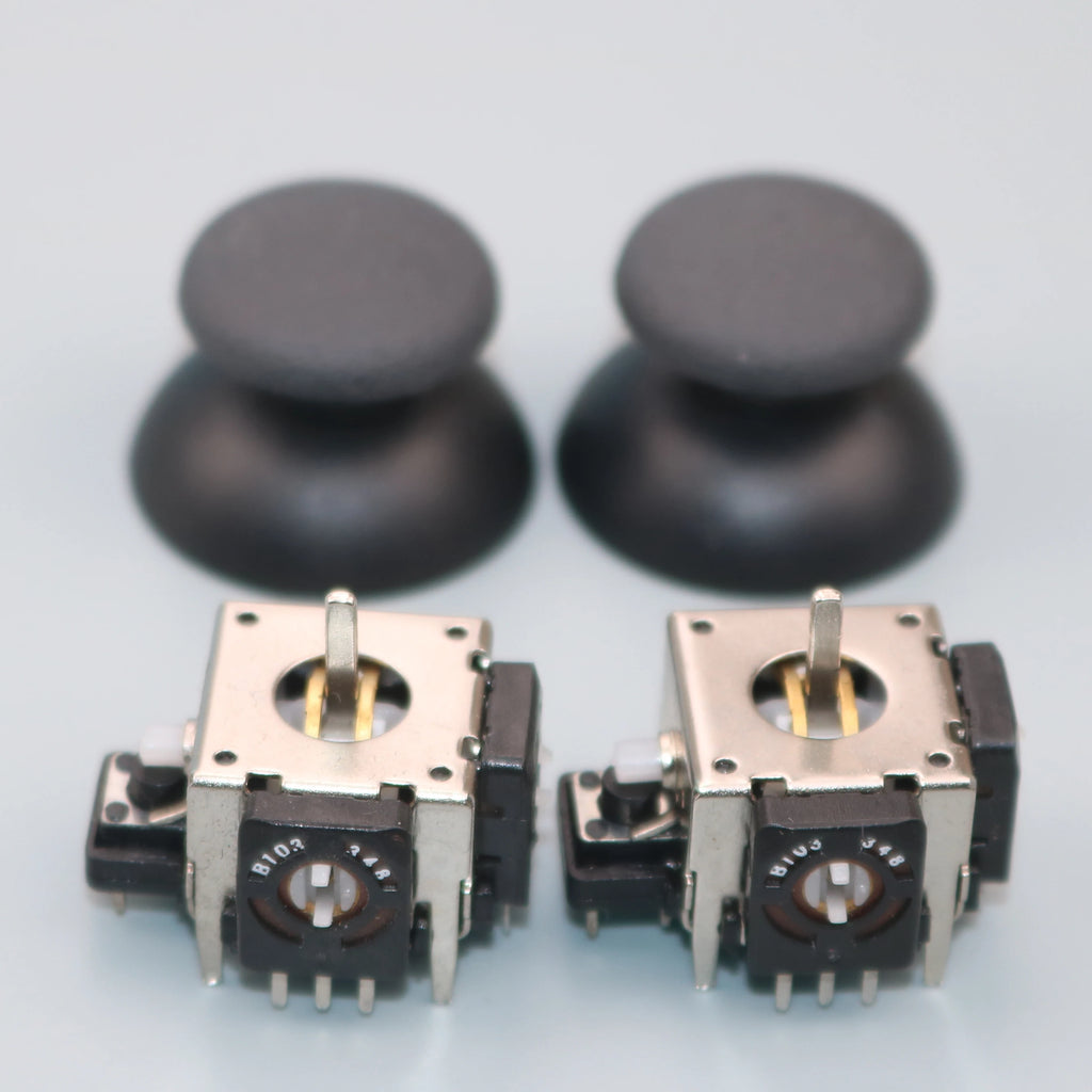 2Pcs 2sets For PS2 PS3 Xbox360 Controller 3D Rocker Joystick