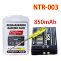 NTR 003 Rechargeable Lithium Battery 3.7V 850mAh NTR-003 Pac