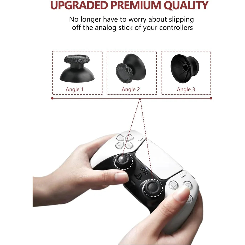 10pcs Replacement Thumbsticks Analog For PS5/PS4/PS3/PS2 Con