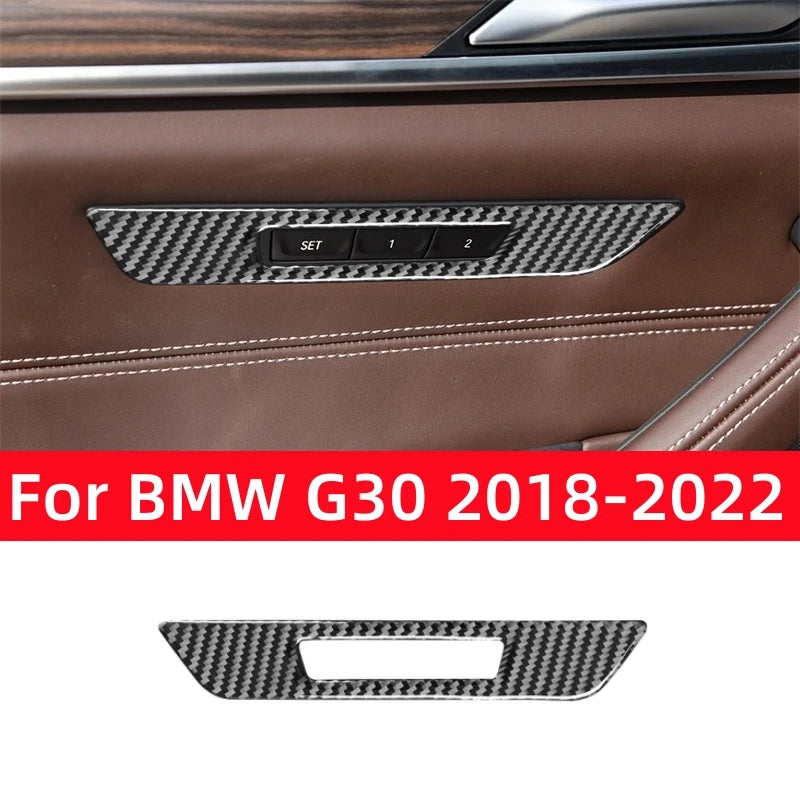For BMW 5 Series G30 2018-2022 Accessories Carbon Fiber Inte