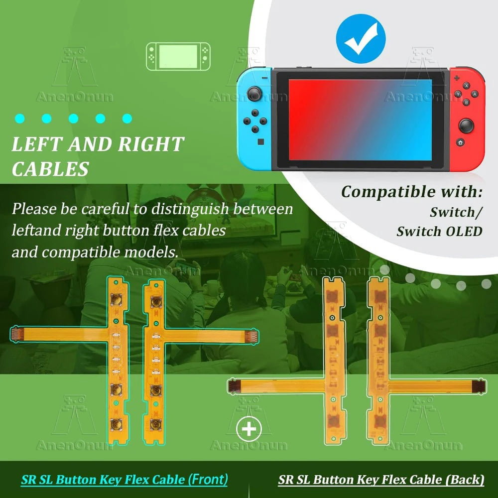 SL/SR Button Flex Cable for Switch/Switch OLED Premium Joy C