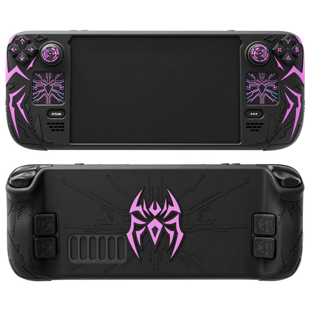 PlayVital Cyber Spider Silicone Case for Steam Deck OLED/LCD