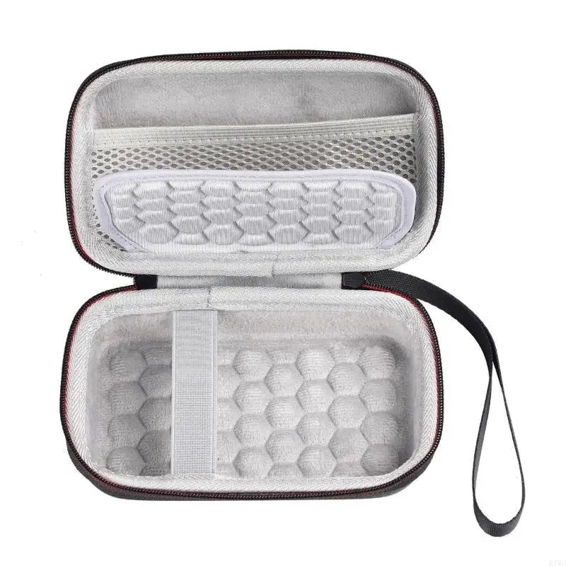 for RG34XX Handheld Game Console Scratchproof Carrying Case Shockproof Storage Bag Hard Case with Mesh Pocket