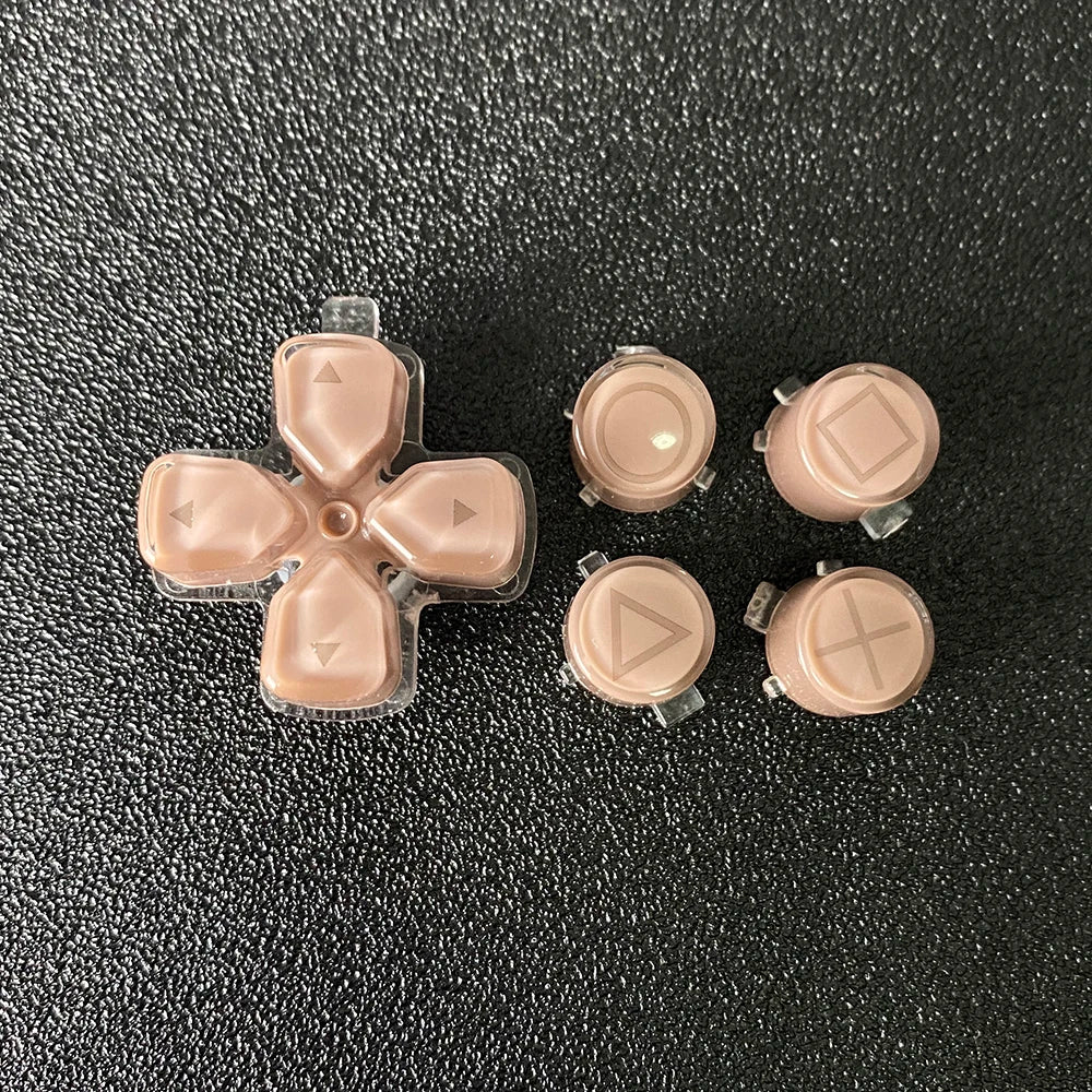 For PS5 Controller Replacement Dpad and ABXY Jelly Button Trigger Key Repair Parts For PS5 V1 V2 V3 option and Share Buttons