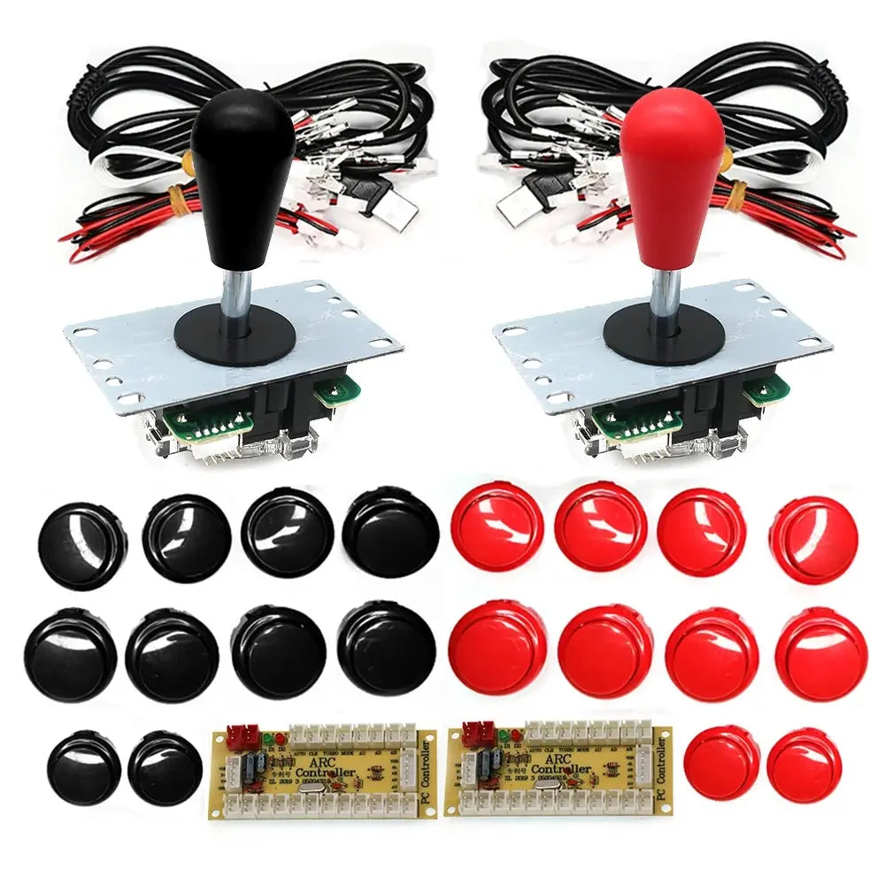 Copy SANWA Game Machine Arcade Console DIY Kit 8 Way Joystic