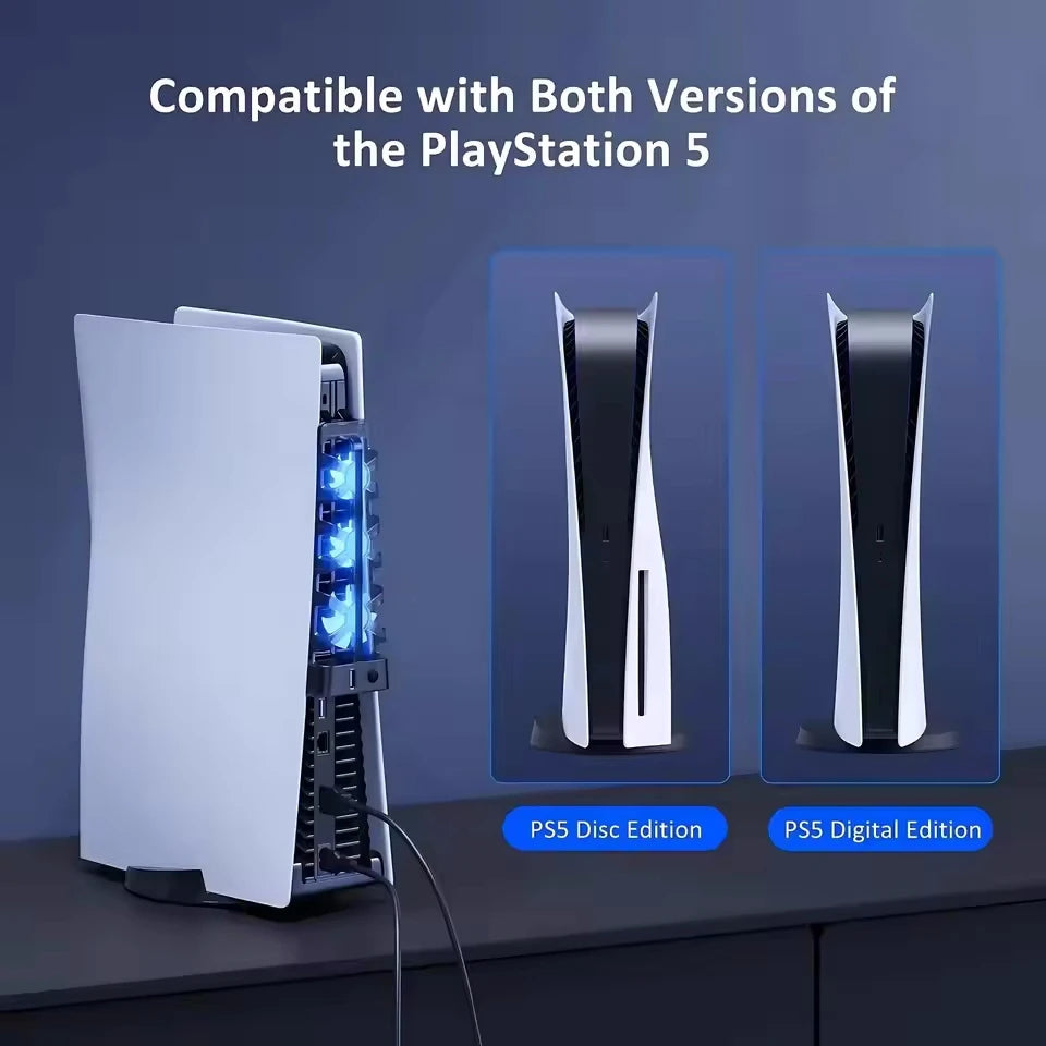 Fan Cooling For Sony Playstation Play Station PS 5 PS5 Disc 