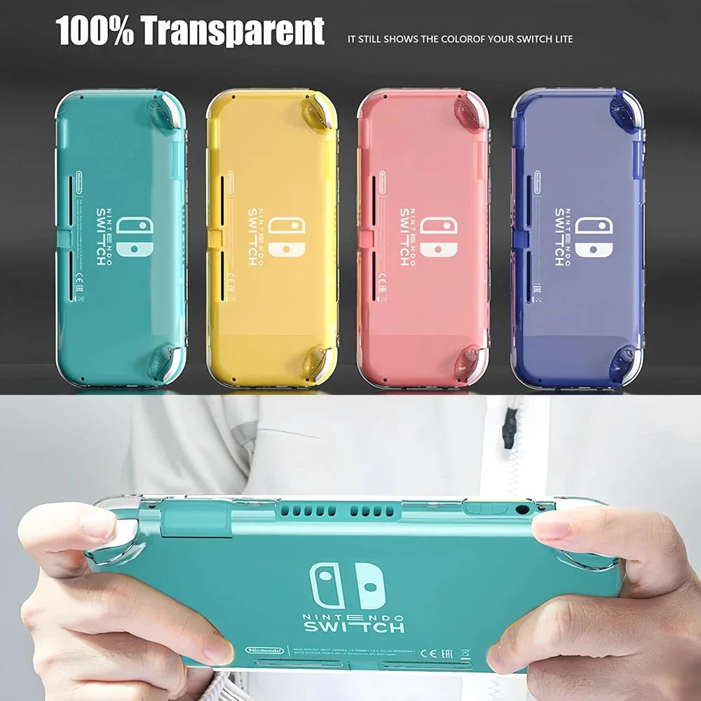 Silicone Case for Nintend Switch Lite Crystal Clear TPU Skin