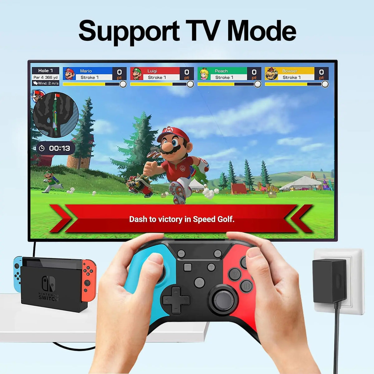 USBC Power Adapter Fast GaN Charger For Switch 2 /Switch /OL